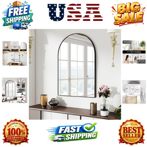 36x24 arch mirror rectangle - 36x24,