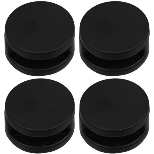 Black zinc alloy mirror - black,
